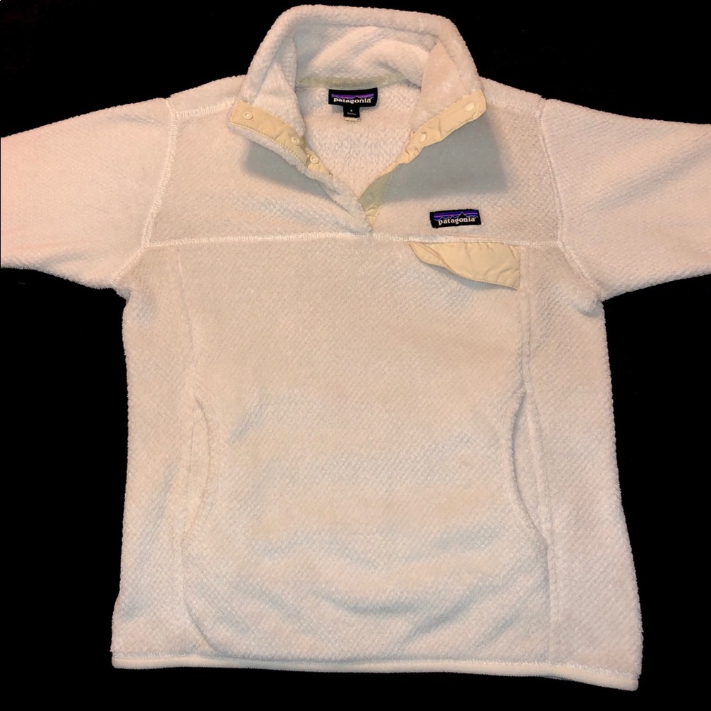 Collared Patagonia sweater, barely worn.
